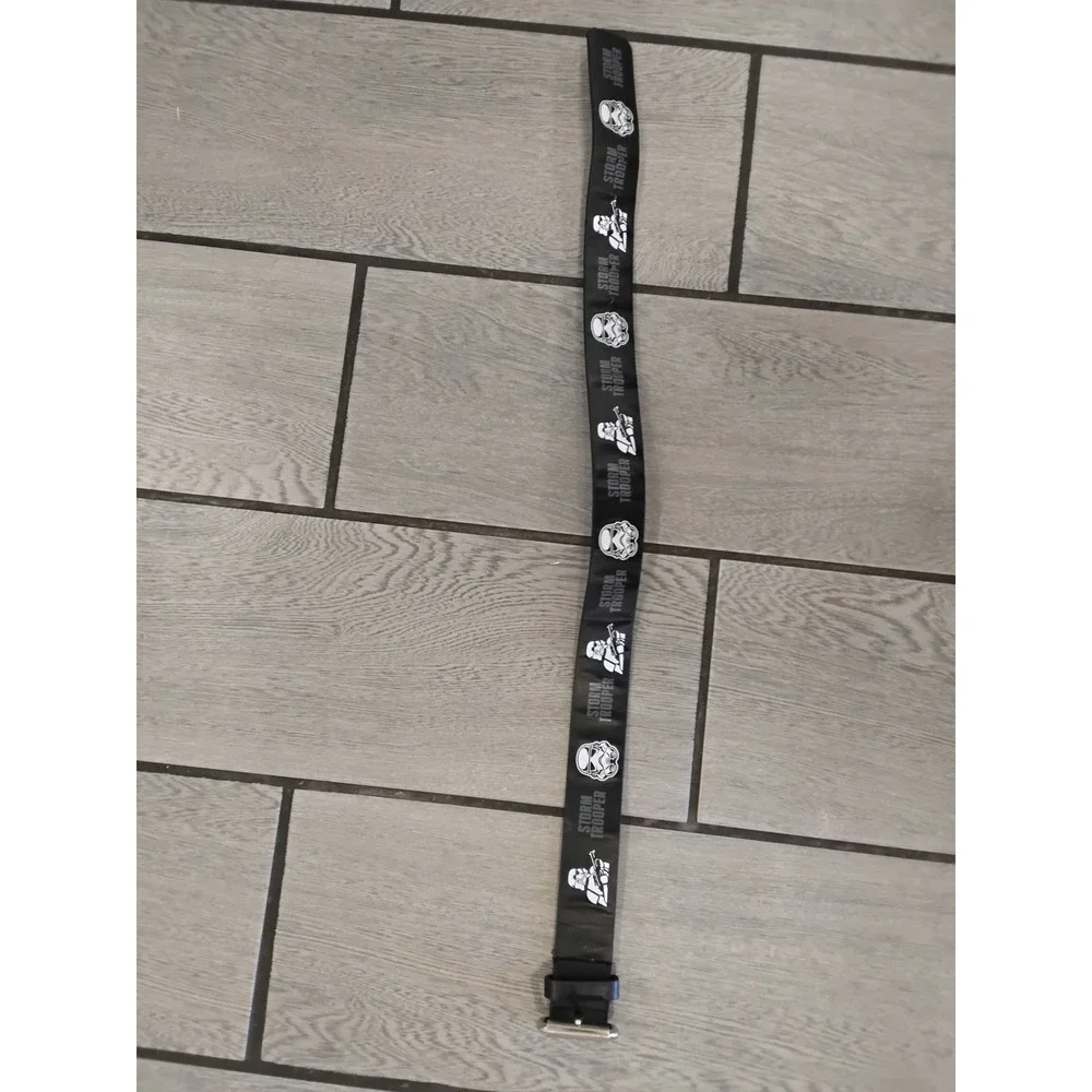 Star Wars Stormtrooper Black Graphic Belt Kids Size S/M ECSW4017TG